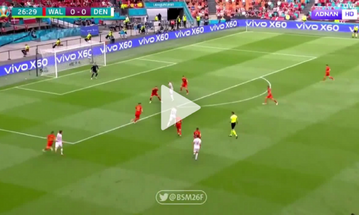 KAPITALNY GOL Dolberga w meczu z Walią [VIDEO]